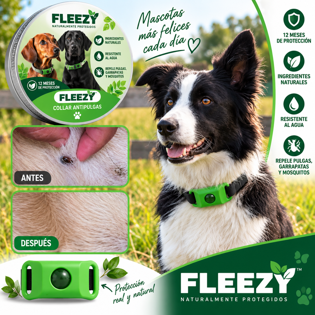 Fleezy® Protección de la Naturaleza para Principiantes – 12 Meses de Protección