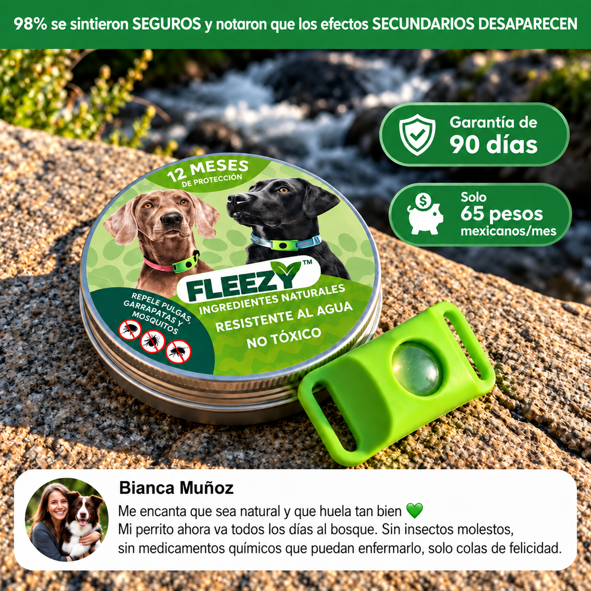 Fleezy® Protección de la Naturaleza para Principiantes – 12 Meses de Protección
